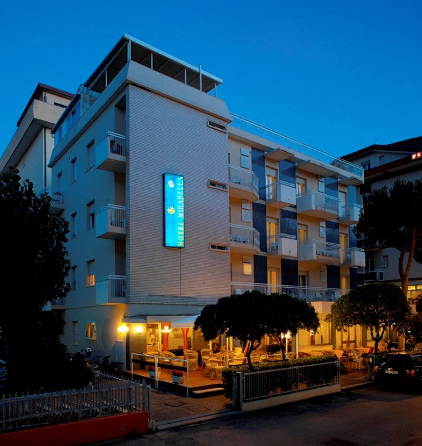 Hotel Mirabella Riccione Eksteriør billede